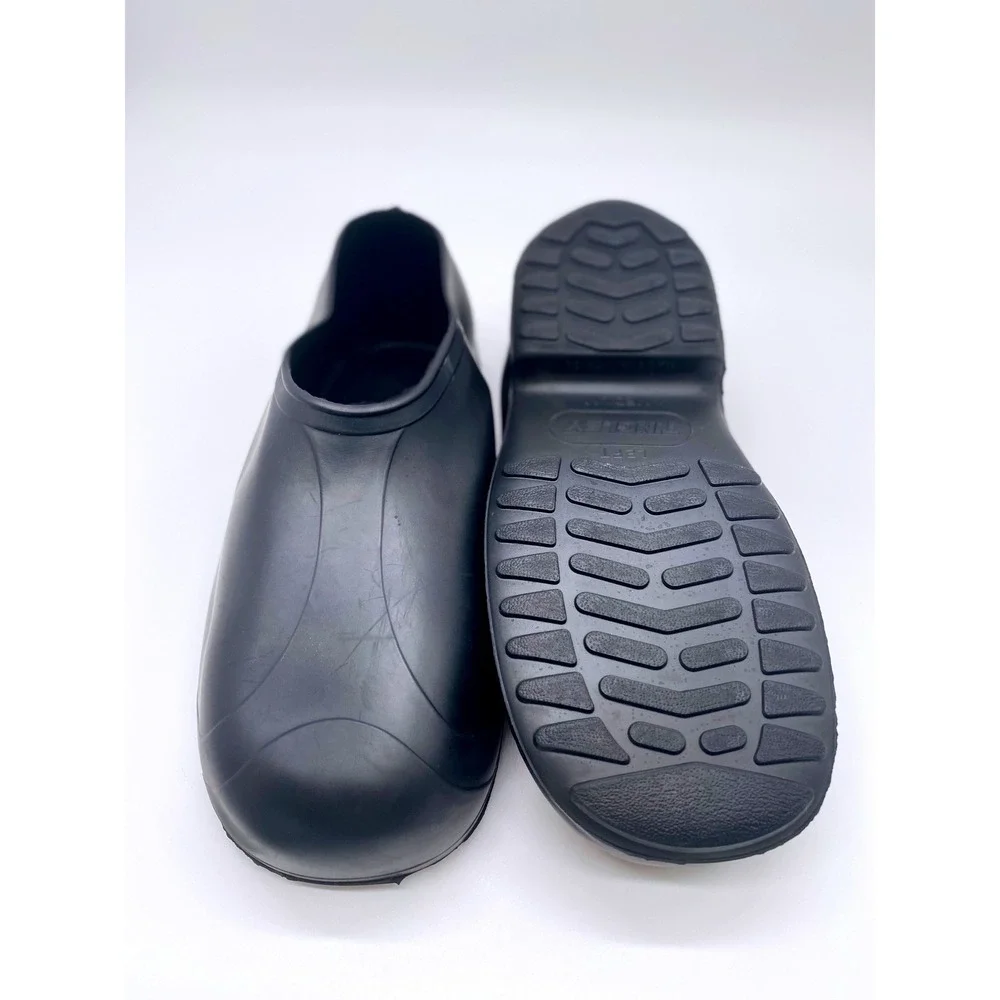 Tingley 501 Black Rubber Waterproof Workboot Galoshes Medium 8-9.5 Slip On